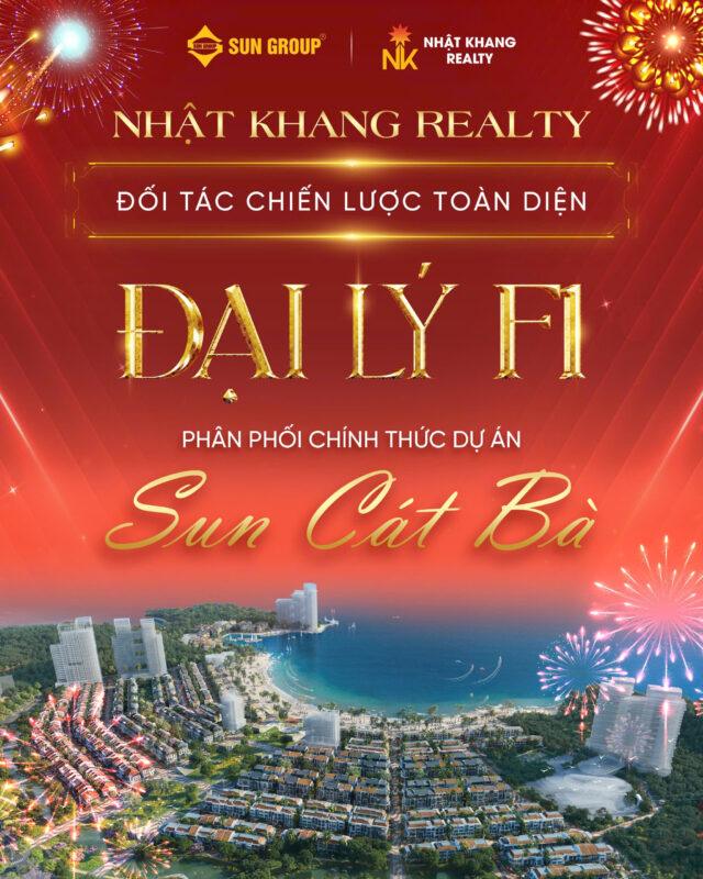 Nhật Khang Realty chính thức phân phối dự án Sun Cát Bà